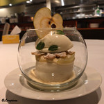 カーサ・デル・チーボ - グラニースミスのスプーマとマスカルポーネのソルベ