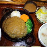 北新地 すがはら - オニオンポン酢ハンバーグ　￥850