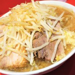 ラーメン二郎 - ラーメン小＋野菜ニンニク