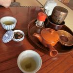 木賊温泉 旅館 井筒屋 - 朝のお茶