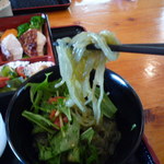 寿喜養膳 - モロヘイヤ入りのこんにゃく麺