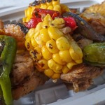 ラ プランシュ - 夏野菜と大山地鶏のグリルサラダ