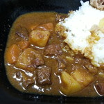 すき家 - 牛あいがけカレー弁当ミニ