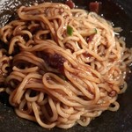 慶ちゃん - じゃじゃ麺を混ぜたところ