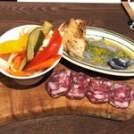 Lupi32 - ランチの前菜。