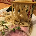 ラーメン ムサシヤ - 県内1の極太手もみ麺