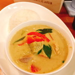 我自由家タイランド - グリーンカレー：辛口（850円）