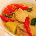 我自由家タイランド - グリーンカレー（具材起こし）：辛口（850円）