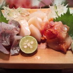 かわなみ鮨 - 鯵、平貝、赤貝