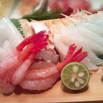 かわなみ鮨 - 甘えび、すずき、白イカ、蛸