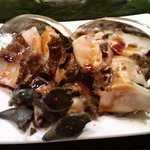 かわなみ鮨 - 蒸しアワビ