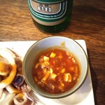 麺線屋formosa - 五種類(以上)の調味料・薬味を使った複雑な味わい♪