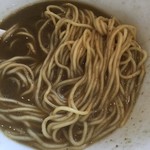 UMAMI SOUP Noodles 虹ソラ - スルメオイル替え玉を煮干スープ丼に投入 コク深く滋味深く 美味過ぎて溜息が出ました