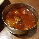 SPICY CURRY 魯珈 - ラムカレー(ビンダル風)のぷちカレー