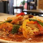 papaboo  - ７月のＰaＰaスペシャル「彩り野菜とチキン」