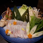 海鮮個室居酒屋 魚将 - 海鮮鯛しゃぶ鍋