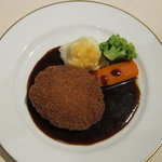 レストラン香味屋 - メンチカツ（小）