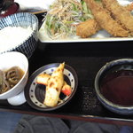 あづま寿司 - エビフライ定食