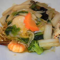 華湘 東武池袋店 - 海鮮炒麺