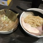 つけ麺 陽 - 1周年限定 鶏と帆立の濃厚塩つけ麺