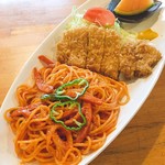 奈香屋 - ロースカツナポリタン