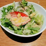 ニュー貝殻荘 - ランチサラダ