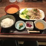 Satsumagokamon - 日替わり御膳  野菜炒め