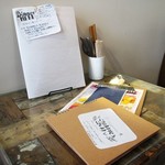 モニカ＆アドリアーノ - テーブル席の卓上