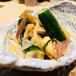 にし邑 - クセになるくらげの食感！