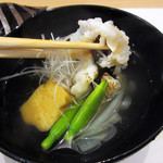 阿波座 なが友 - 友三菜コース:炙ったハモがよかった