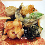 阿波座 なが友 - 友三菜コース:揚物を崩してみた