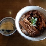 拉麺太极 - メンマチャーシューミニ丼