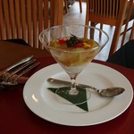 ナチュラルガーデン - 連れの前菜焼きナスの・・・。