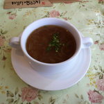 Bisutoro Vinoburu - セットのスープ