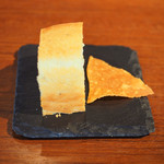 D'ORO HATSUDAI - ランチコース 3780円 のサルデーニャ島のパン