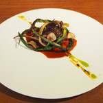 D'ORO HATSUDAI - ランチコース 3780円 の鹿の赤ワイン煮込み