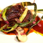 D'ORO HATSUDAI - ランチコース 3780円 の鹿の赤ワイン煮込み