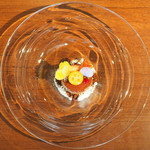 D'ORO HATSUDAI - ランチコース 3780円 のイタリア産マスカルポーネのティラミス