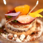 D'ORO HATSUDAI - ランチコース 3780円 のイタリア産マスカルポーネのティラミス