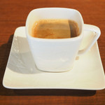 D'ORO HATSUDAI - ランチコース 3780円 のコーヒー