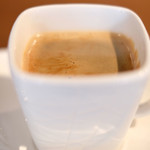 D'ORO HATSUDAI - ランチコース 3780円 のコーヒー