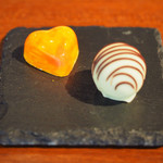 D'ORO HATSUDAI - ランチコース 3780円 の小菓子