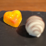 D'ORO HATSUDAI - ランチコース 3780円 の小菓子