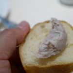 フランス料理 ル・クール - 2018/5/3  バゲットにポークリエットを乗せて