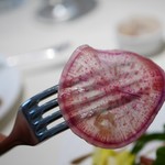 フランス料理 ル・クール - 2018/5/3  赤心ダイコン