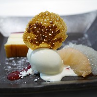 フランス料理 ル・クール - 2018/5/3  バニラに乗ったキャラメル