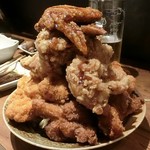 揚鶏屋　伊予 - ザンギ盛り合わせ