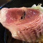 麺の風 祥気 - 『冷やしド煮干しそば』チャーシューあっぷ
