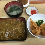 河金 - 「河金丼ロースかつ重」1,100円