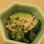 御料理 めなみ - ごーやのおひたし